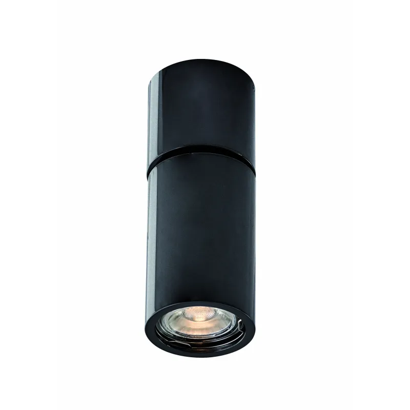 Downlight Aplicat NOBBY 4157101 Viokef GU10, Negru, Grecia