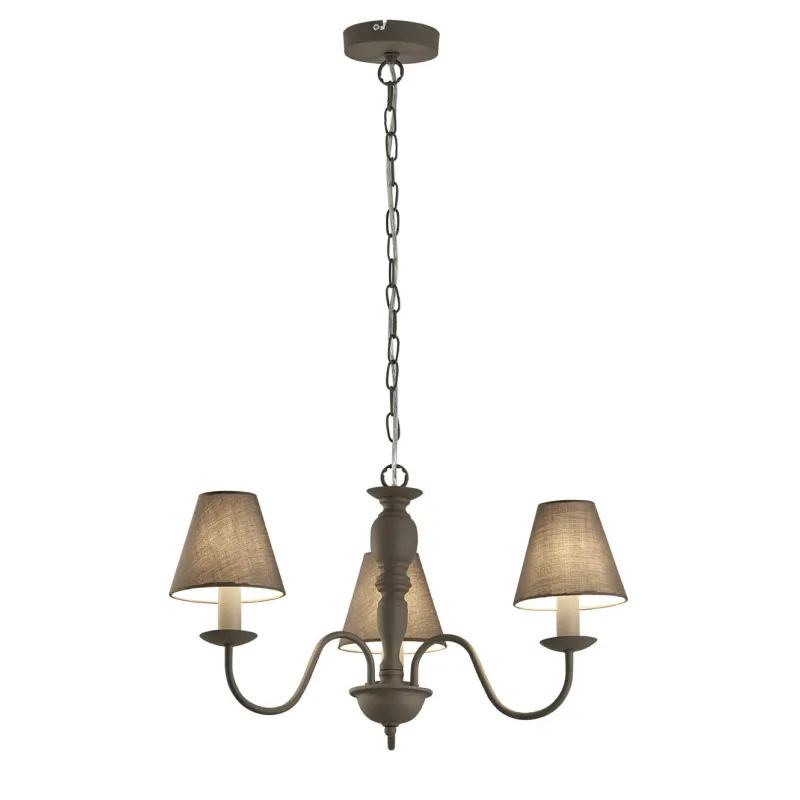 Candelabru FATIMA 4163500 Viokef E14, Gri, Grecia