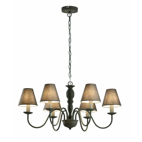 Candelabru FATIMA 4163600 Viokef E14, Gri, Grecia