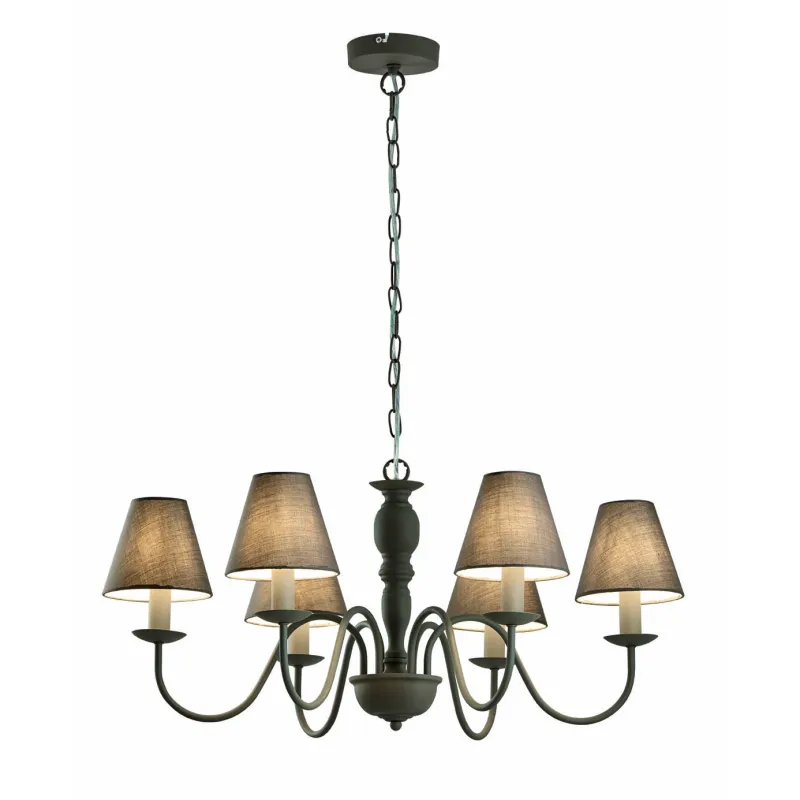 Candelabru FATIMA 4163600 Viokef E14, Gri, Grecia