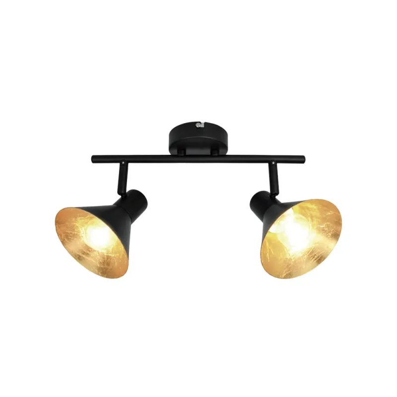 Lustra Spot HARVEY 4167100 Viokef E14, Negru, Grecia