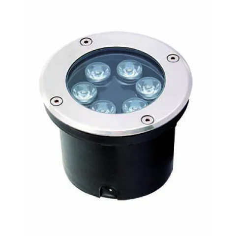 Spot Exterior Podea Incastrat LOTUS 4186900 Viokef LED, Argintiu, Grecia