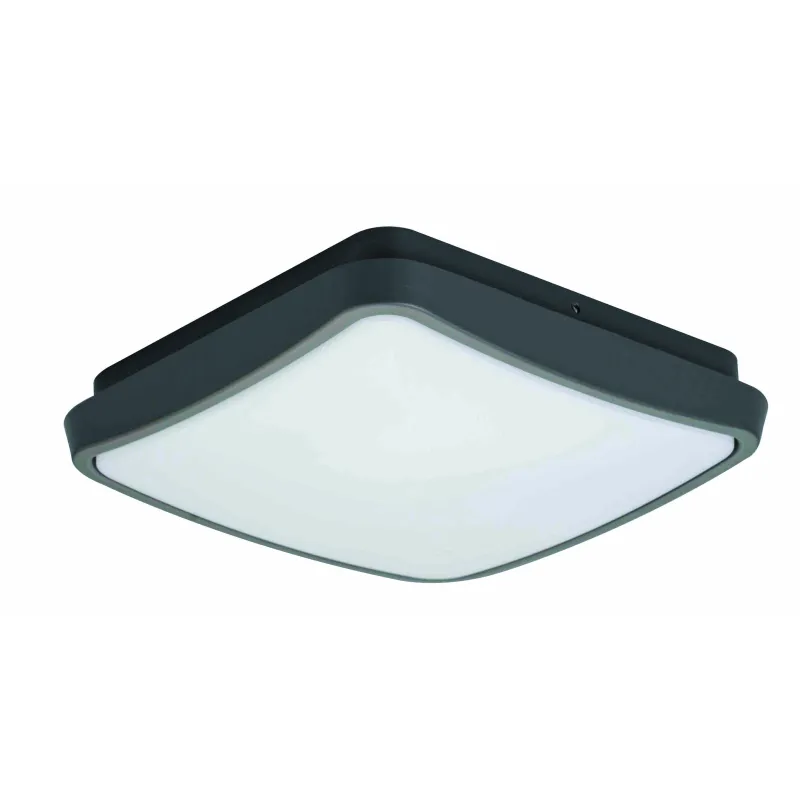 Plafoniera Exterior TIBUOK 4197700 Viokef LED, Gri, Grecia