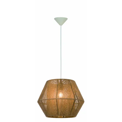 Pendul ZAIRA 4198102 Viokef E27, Natural, Grecia