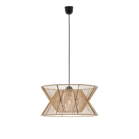 Pendul ARGELA 4203701 Viokef E27, Natural, Grecia