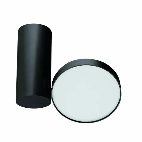 Downlight Aplicat MARKOS 4208201 Viokef LED, Negru, Grecia