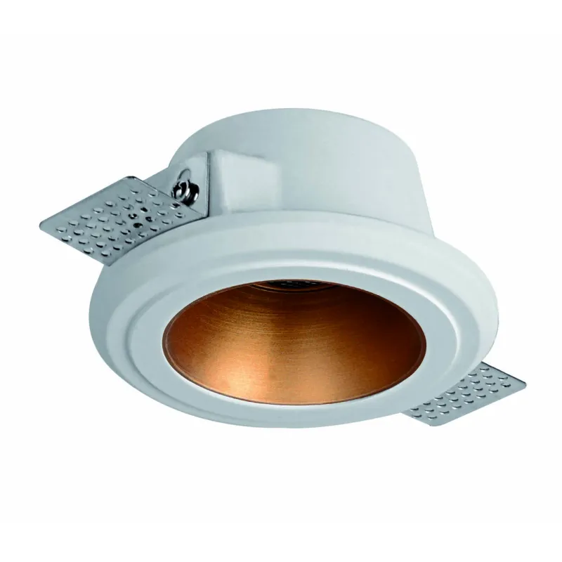 Downlight Incastrat FLAME 4209800 Viokef GU10, Alb, Grecia