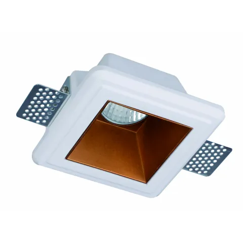 Downlight Incastrat FLAME 4209900 Viokef GU10, Alb, Grecia