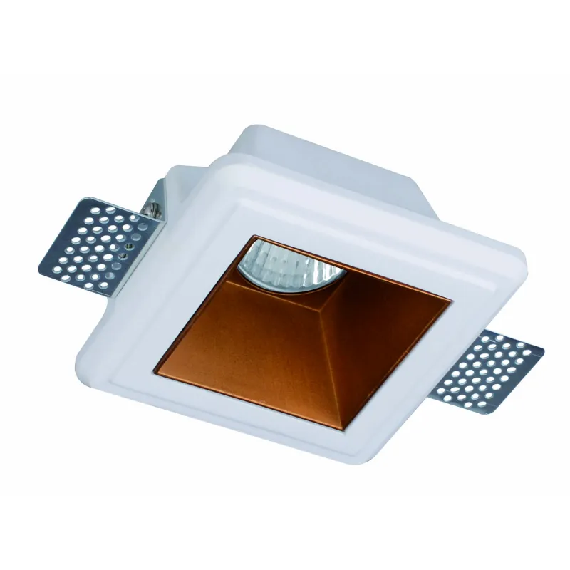 Downlight Incastrat FLAME 4209900 Viokef GU10, Alb, Grecia