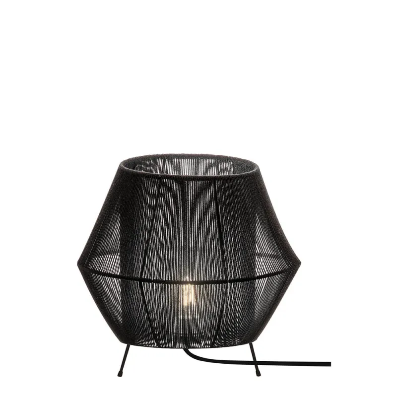 Veioza ZAIRA 4214201 Viokef E27, Negru, Grecia