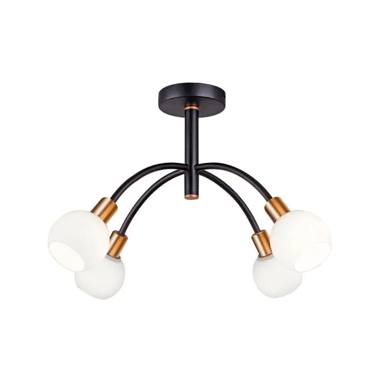 Lustra Plafon EL?SA 4215200 Viokef E14, Alb, Grecia