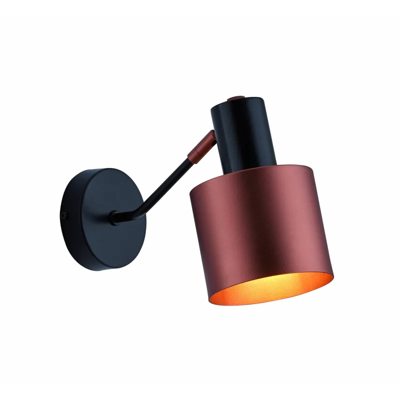 Aplica DEXTER 4216000 Viokef E27, Negru, Grecia