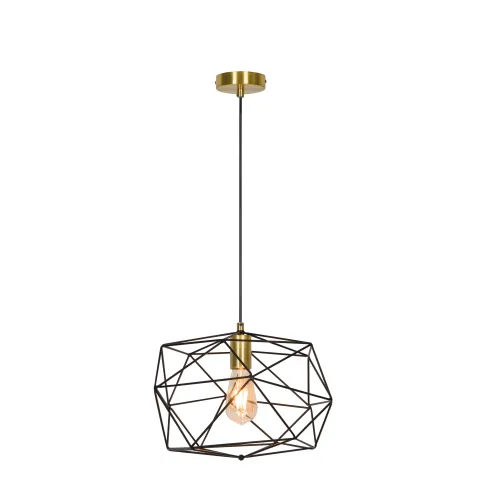 Pendul KOMODO 4217800 Viokef E27, Negru, Grecia