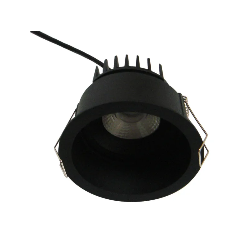 Downlight Incastrat TOP-SPOT 4219901 Viokef Negru, Grecia