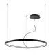Suspensie VERDI 4224400 Viokef LED, Negru, Grecia