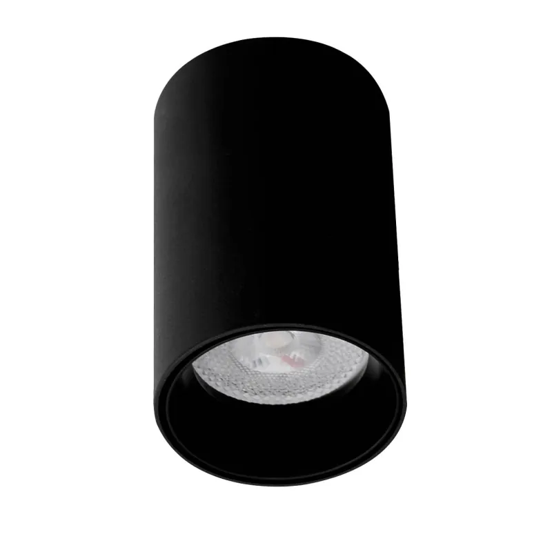 Downlight Aplicat STAGE 4224901 Viokef GU10, Negru, Grecia