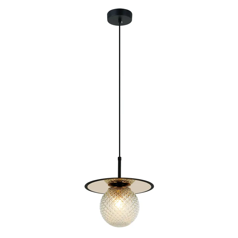 Pendul CAIRO 4225500 Viokef E27, Transparent, Grecia