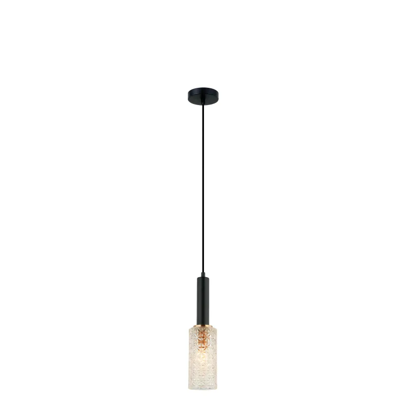 Pendul LIRA 4230700 Viokef E14, Negru, Grecia