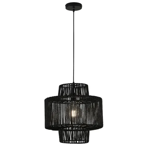 Pendul KENYA 4231700 Viokef E27, Negru, Grecia