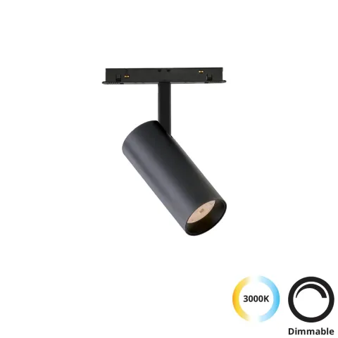 Downlight Sina Magnetica MAGNETIC 4244000 Viokef LED, Negru, Grecia