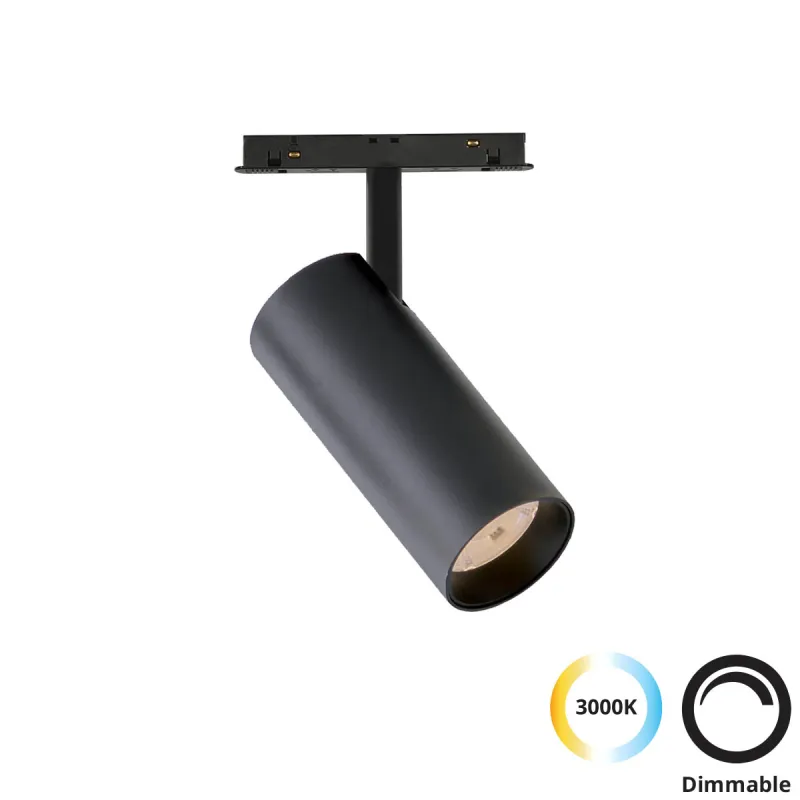 Downlight Sina Magnetica MAGNETIC 4244100 Viokef LED, Negru, Grecia