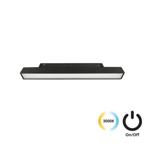 Downlight Sina Magnetica MAGNETIC 4244300S Viokef LED, Negru, Grecia