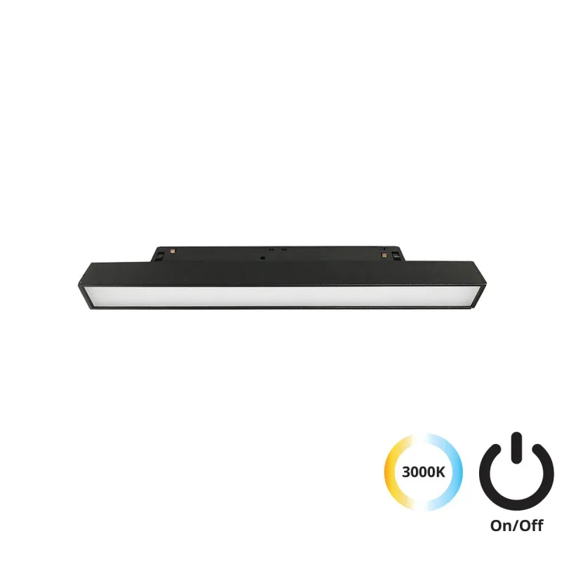 Downlight Sina Magnetica MAGNETIC 4244300S Viokef LED, Negru, Grecia