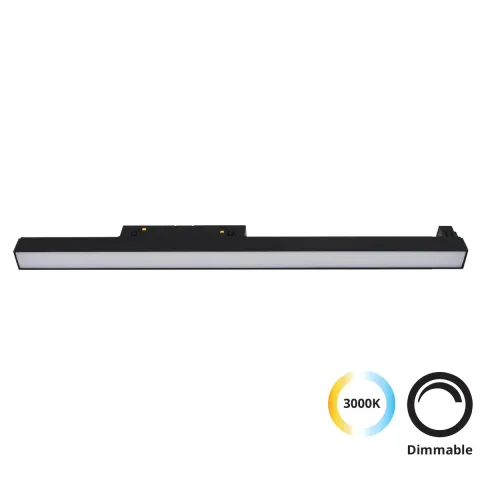 Downlight Sina Magnetica MAGNETIC 4244302 Viokef LED, Negru, Grecia