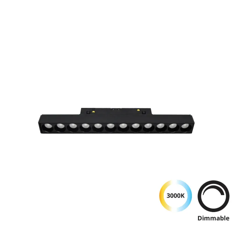 Downlight Sina Magnetica MAGNETIC 4244402 Viokef LED, Negru, Grecia
