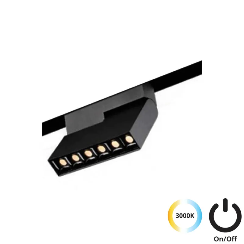 Downlight Sina Magnetica MAGNETIC 4244404 Viokef LED, Negru, Grecia