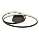 Lustra Plafon BERLIN 4247700 Viokef LED, Negru, Grecia
