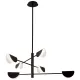 Candelabru ADA 4248600 Viokef G9, Negru, Grecia