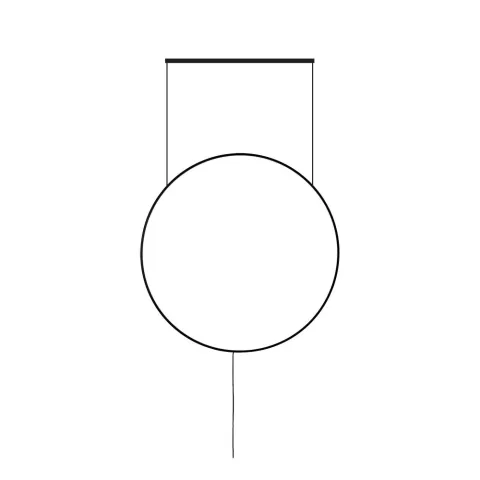 Aplica SHADOW 4250500 Viokef LED, Negru, Grecia