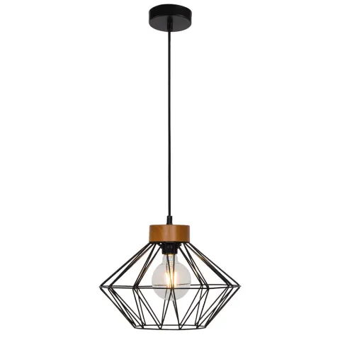 Pendul VEGA 4254100 Viokef E27, Negru, Grecia