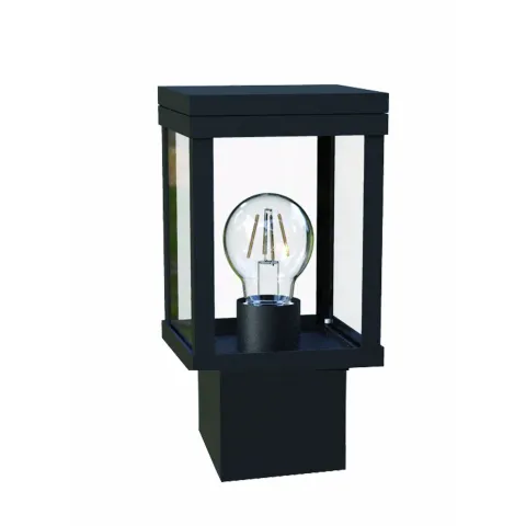 Stalp KEROS 4255000 Viokef E27, Negru, Grecia