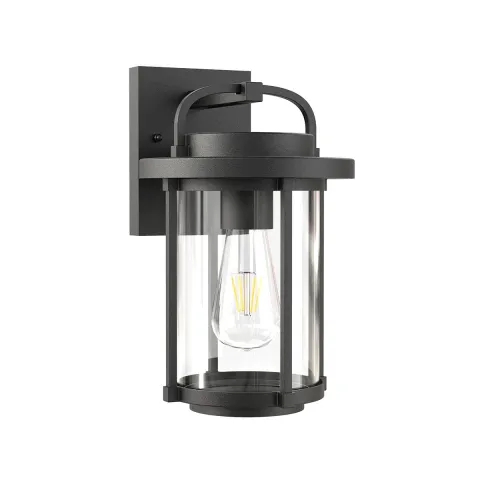 Aplica Exterior KIMOLOS 4255200 Viokef E27, Negru, Grecia