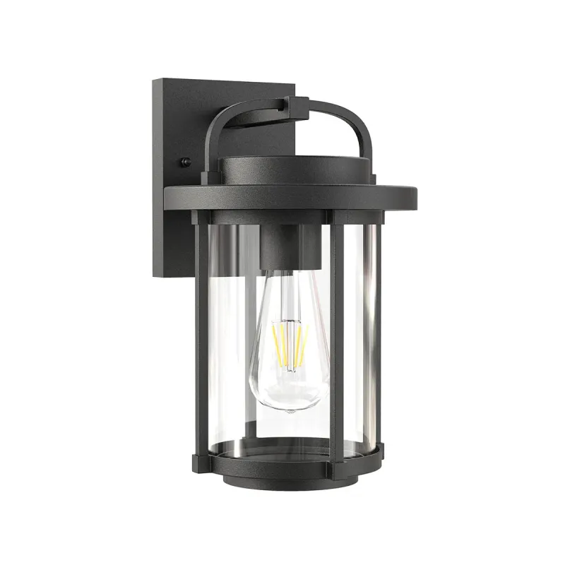 Aplica Exterior KIMOLOS 4255200 Viokef E27, Negru, Grecia