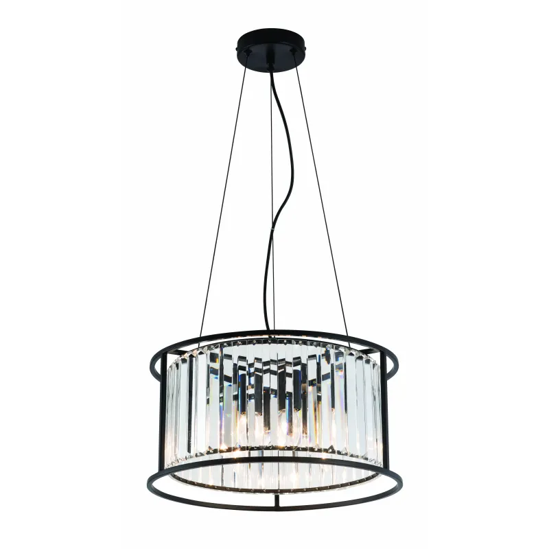 Suspensie RONDA 4256200 Viokef E14, Transparent, Grecia