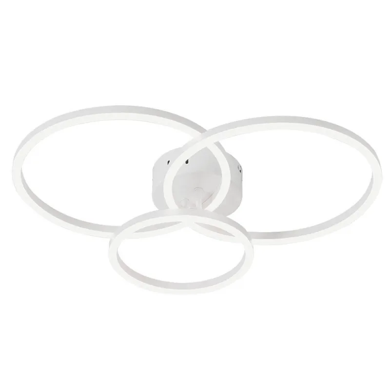 Lustra Plafon NOLA 4256600 Viokef LED, Alb, Grecia