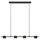 Suspensie PRIMA 4258200 Viokef LED, Negru, Grecia