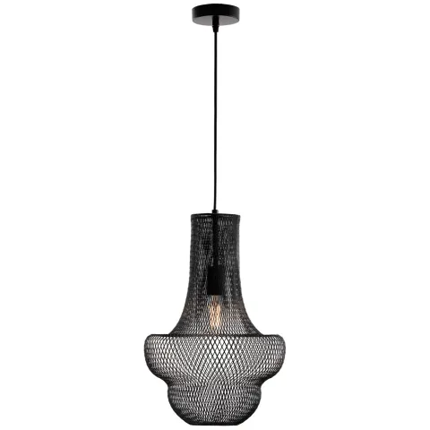 Pendul LARA 4265700 Viokef E27, Negru, Grecia