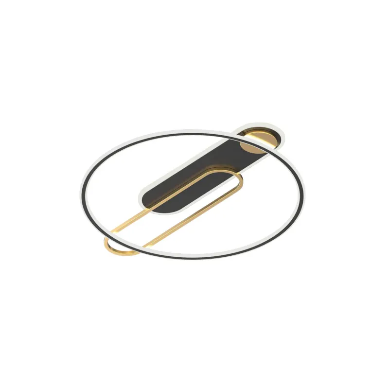 Plafoniera QUEEN 4272400 Viokef LED, Negru, Grecia