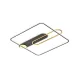 Plafoniera QUEEN 4272500 Viokef LED, Negru, Grecia