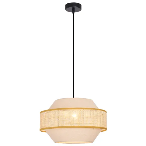 Pendul ERICA 4274500 Viokef E27, Natural, Grecia