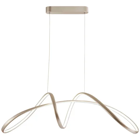 Suspensie CAPRICE 4275300 Viokef LED, Argintiu, Grecia