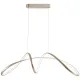 Suspensie CAPRICE 4275300 Viokef LED, Argintiu, Grecia