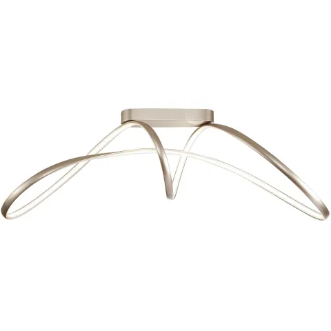 Lustra Plafon CAPRICE 4275400 Viokef LED, Argintiu, Grecia