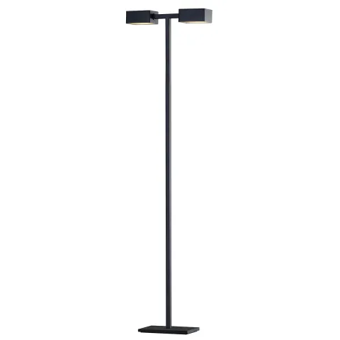 Lampadar NOSTO 4276700 Viokef LED, Negru, Grecia