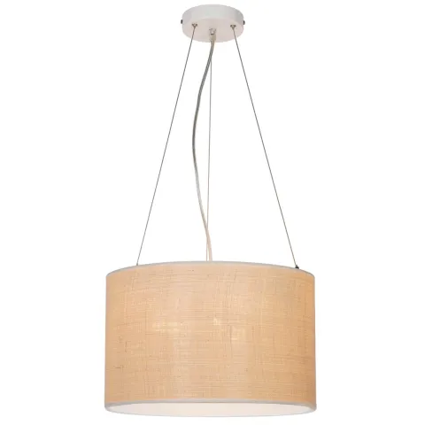 Suspensie AMANDA 4278600 Viokef E27, Natural, Grecia