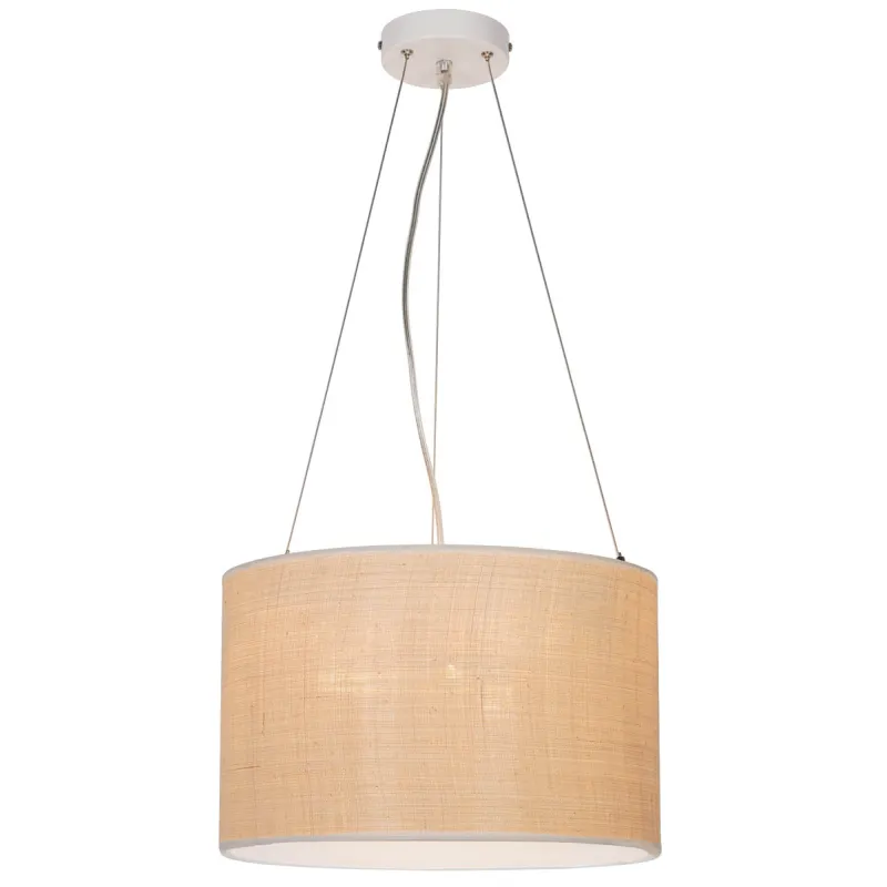 Suspensie AMANDA 4278600 Viokef E27, Natural, Grecia